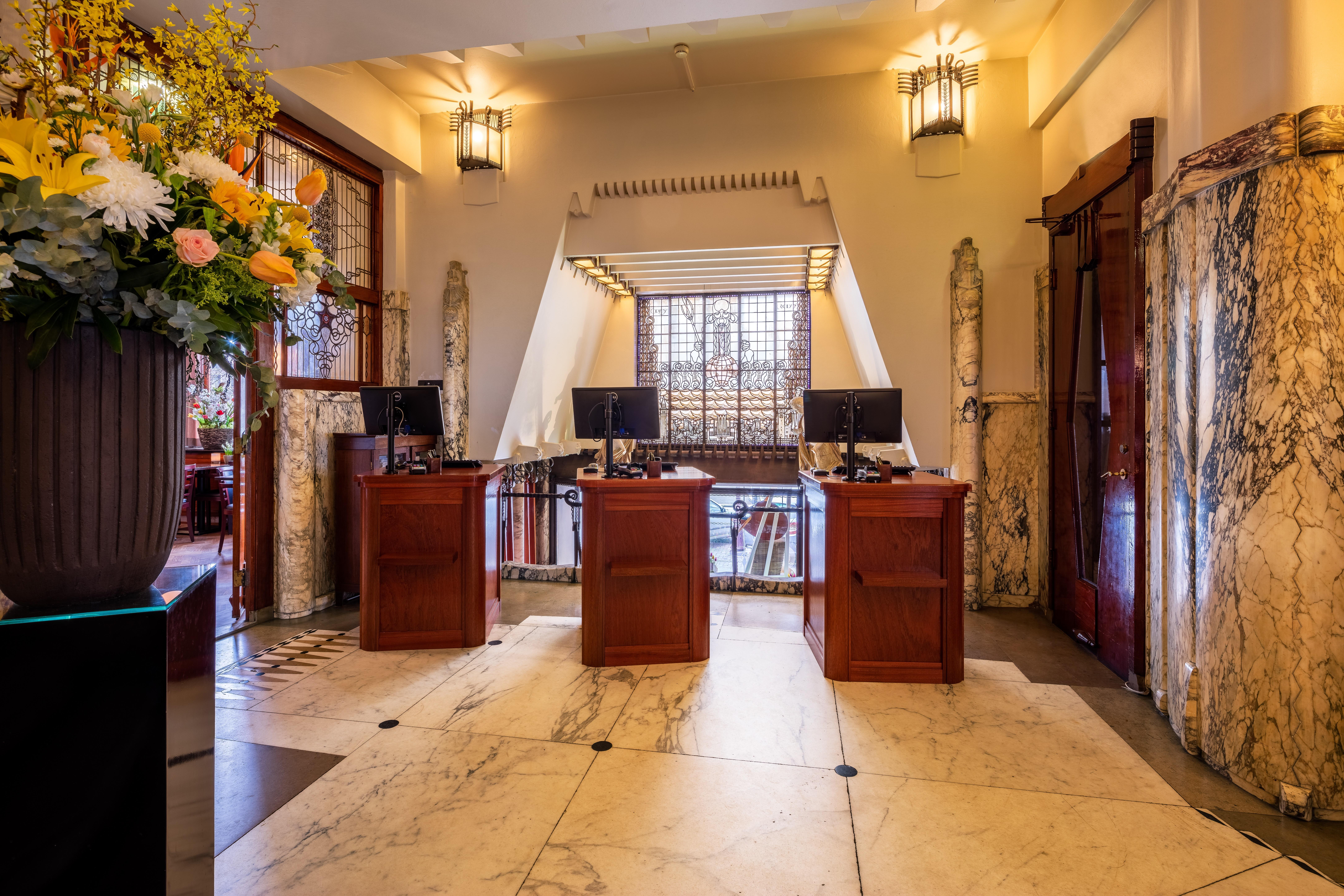 Grand Hotel Amrath Амстердам Екстер'єр фото The hotel's lobby
