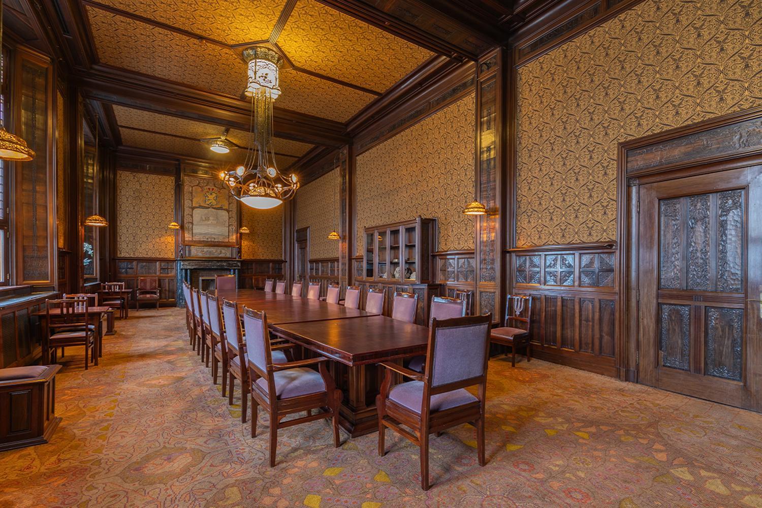 Grand Hotel Amrath Амстердам Екстер'єр фото The dining room